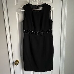 Kasper Black Dress with Matching Jacket 6P